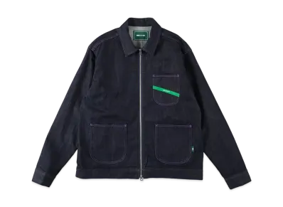 WIND AND SEA Organic Cotton Denim Jacket "Blue"