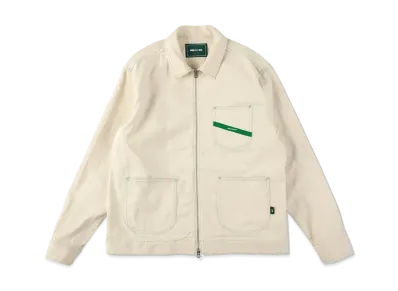 WIND AND SEA Organic Cotton Denim Jacket "Natural"