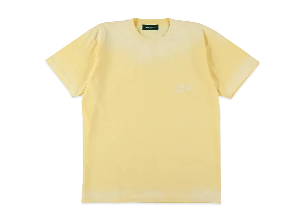 WIND AND SEA Washed Sun Tee "Yellow"