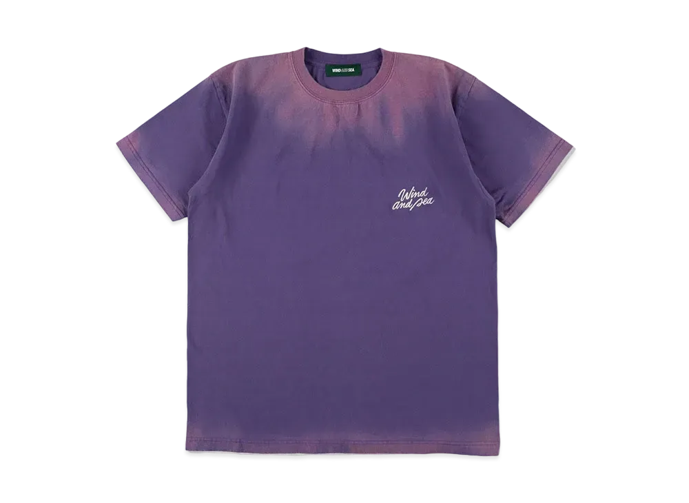 WIND AND SEA Washed Sun Tee "Purple"