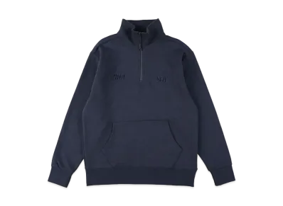 WIND AND SEA WDS-ES Tech Basic Half Zip Tops "Navy Basic"