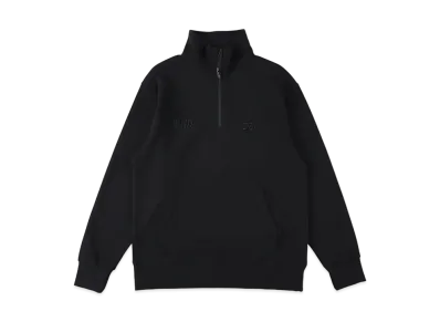 WIND AND SEA WDS-ES Tech Basic Half Zip Tops "Black Basic"