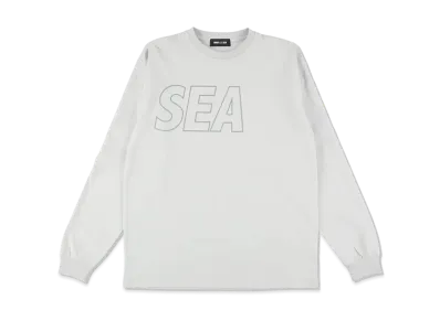 WIND AND SEA SEA Of L/S Tee"L Gray"