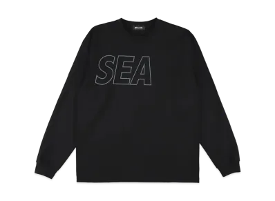 WIND AND SEA SEA Of L/S Tee "Black"