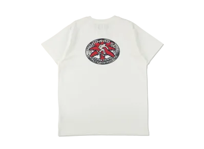 WIND AND SEA Printed Washed S/S Tee "White"