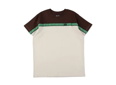 WIND AND SEA Switched Border S/S Tee "Brown"