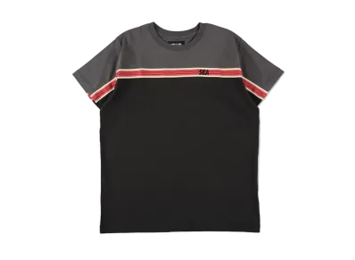 WIND AND SEA Switched Border S/S Tee "Chacoal"