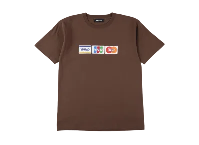 WIND AND SEA Credit S/S Tee "Brown"