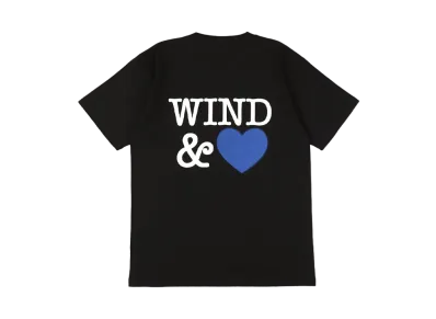WIND AND SEA Logo Tee (Heart) "Black"