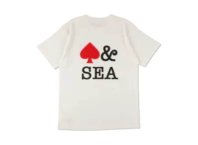 WIND AND SEA Logo Tee (Spade) "White"