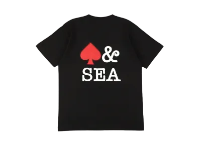 WIND AND SEA Logo Tee (Spade) "Black"