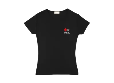 WIND AND SEA Front Logo Mini Tee (Spade) "Black"