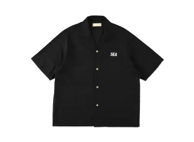 WIND AND SEA Sea Ess Linen Shirt "Black"