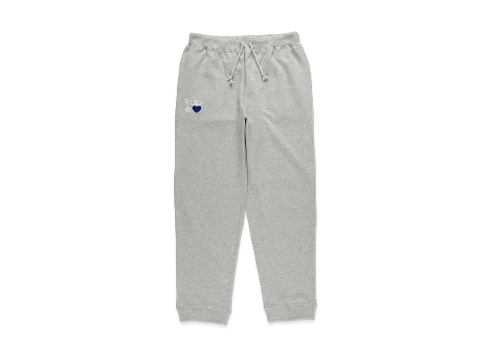 WIND AND SEA Sweat Pant (Heart) "Gray"