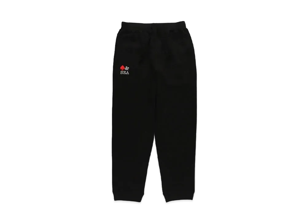 WIND AND SEA Sweat Pant (Spade) "Black"