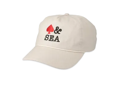 WIND AND SEA Twill 5 Panel Cap (Spade) "Putty"