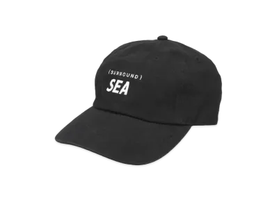 WIND AND SEA x SURROUND Embroidery Logo Cap "Black"