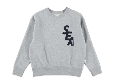 WIND AND SEA x Smoothy Crew Neck Sweat Shirt "H_Gray"