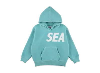 WIND AND SEA x Smoothy Sea Pigment Hoodie "Sax"