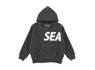WIND AND SEA x Smoothy Sea Pigment Hoodie "Black"