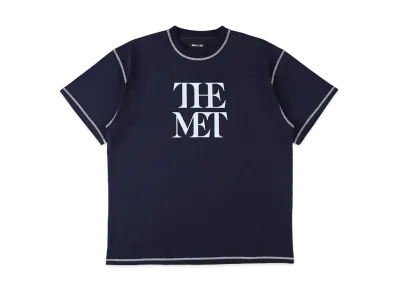 WIND AND SEA x The Met Logo Tee "Dark_Navy"