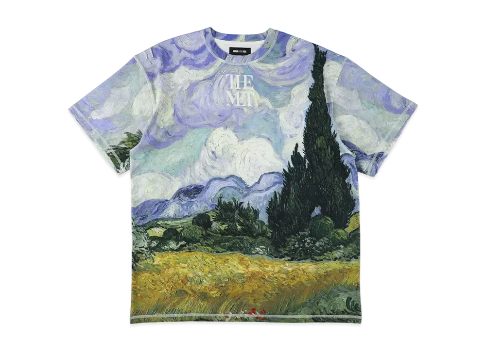WIND AND SEA x The Met Art Print Tee "Wheet_Field"