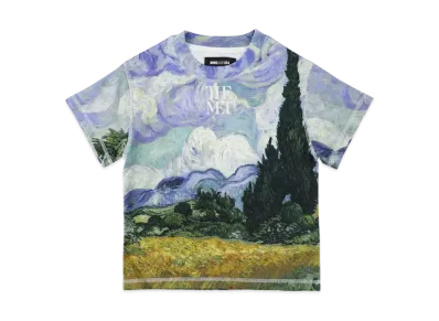 WIND AND SEA x The Met Kids Art Print Tee "Wheet_Field"