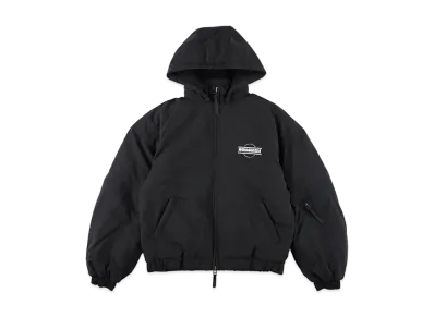WIND AND SEA Fleece Puffer Jacket "Black"