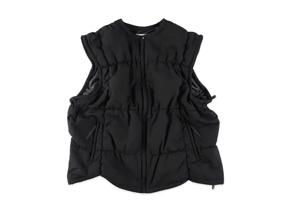 WIND AND SEA Puffer Vest "Black"