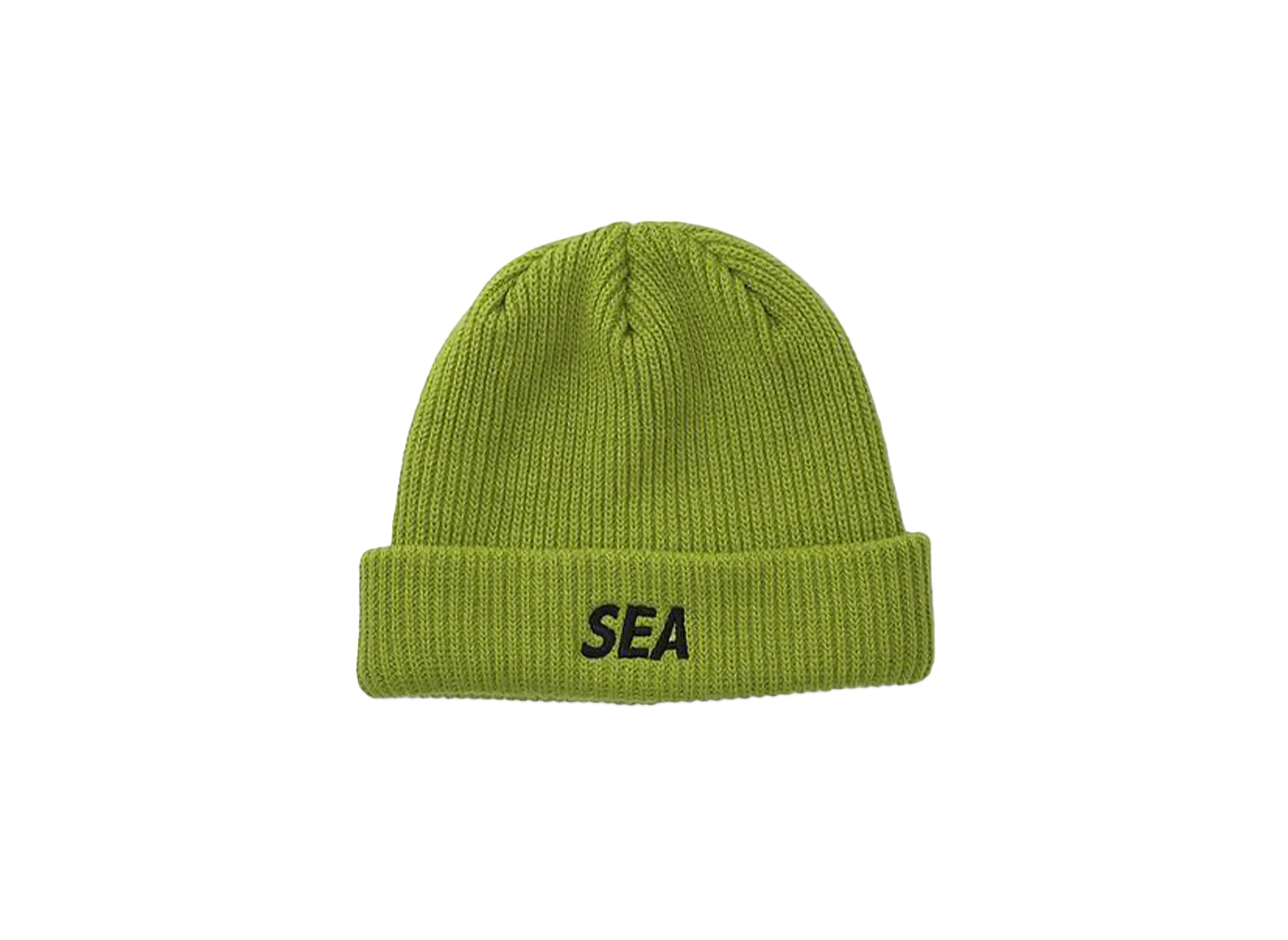 WIND AND SEA Logo Knit Cap "Green"