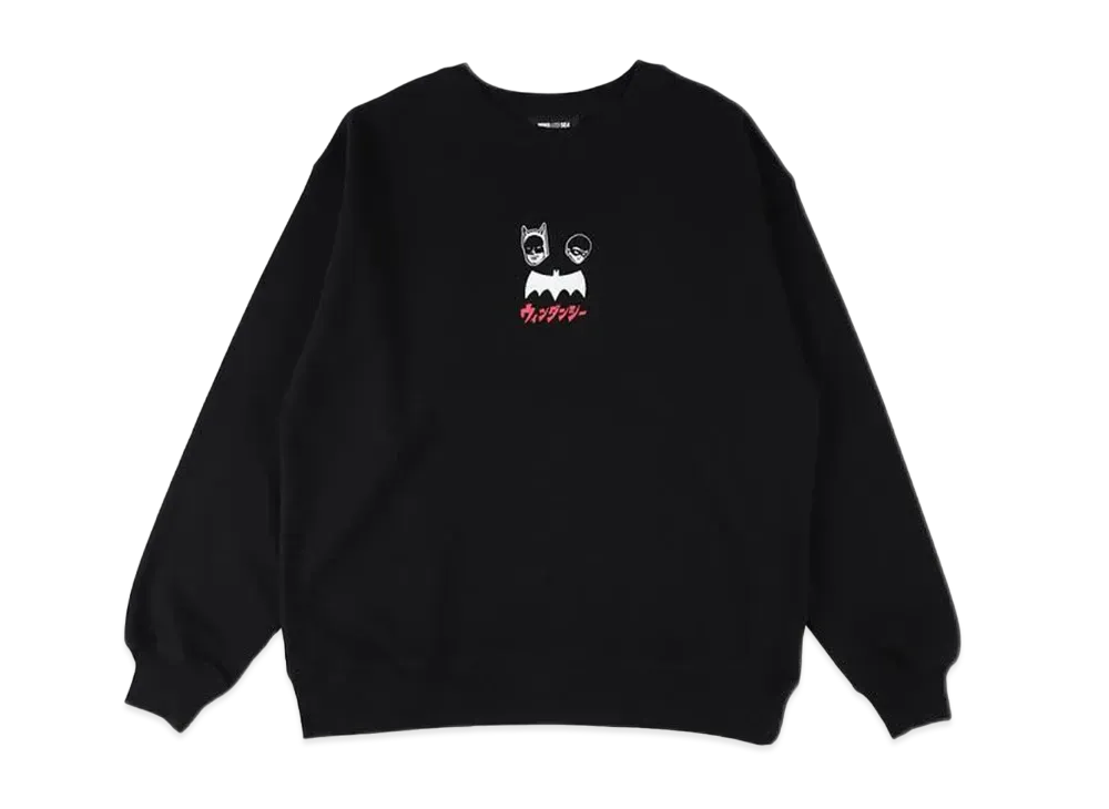 WIND AND SEA x BATMAN Batmanga Crewneck Sweatshirt "Black"