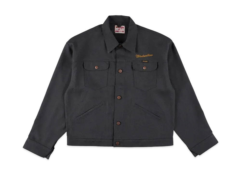 WIND AND SEA x Wrangler 124MJ Wrancher Jacket "Charcoal"
