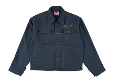 WIND AND SEA x Wrangler 124MJ Wrancher Jacket "Sea_Blue"