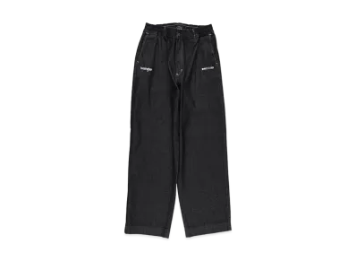 WIND AND SEA x Wrangler Denim Track Trousers "Black"
