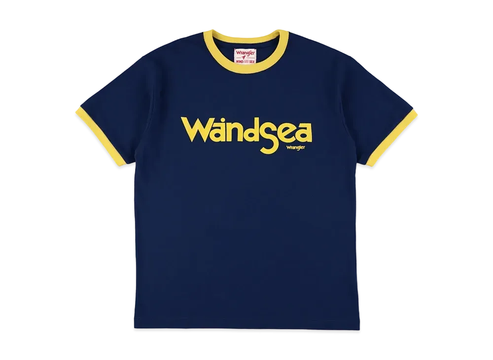 WIND AND SEA x Wrangler (Wand) S/S Tee "Navy_Lin_Mustard"