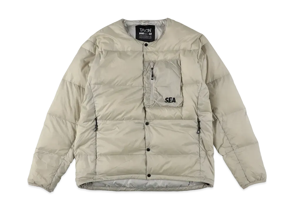 WIND AND SEA x TAION Inner Down "Ice_Gray"