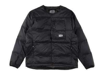 WIND AND SEA x TAION Inner Down "Black"