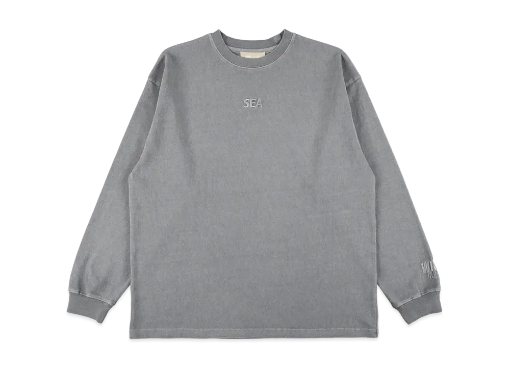 WIND AND SEA Pigment L/S Tee "Gray"