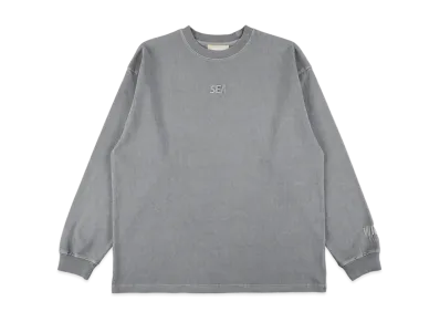 WIND AND SEA Pigment L/S Tee "Gray"