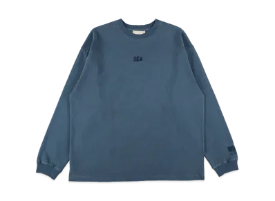 WIND AND SEA Pigment L/S Tee "Blue"