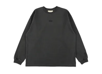 WIND AND SEA Pigment L/S Tee "Black"