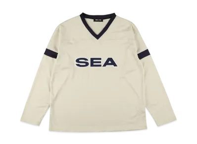 WIND AND SEA Satin Patch Game Shirt "Off_White"