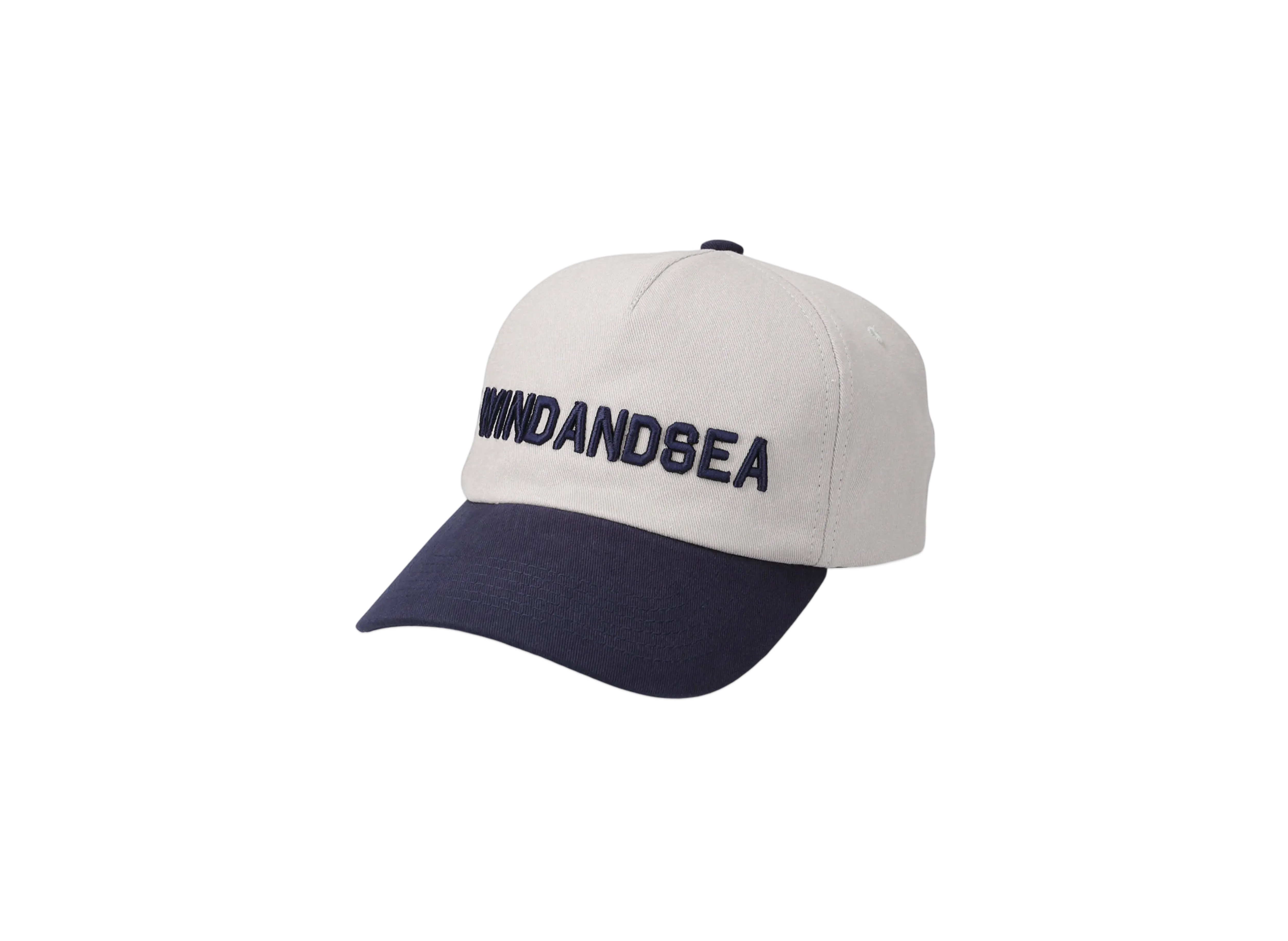 WIND AND SEA Logo Cap "Gray_Navy"