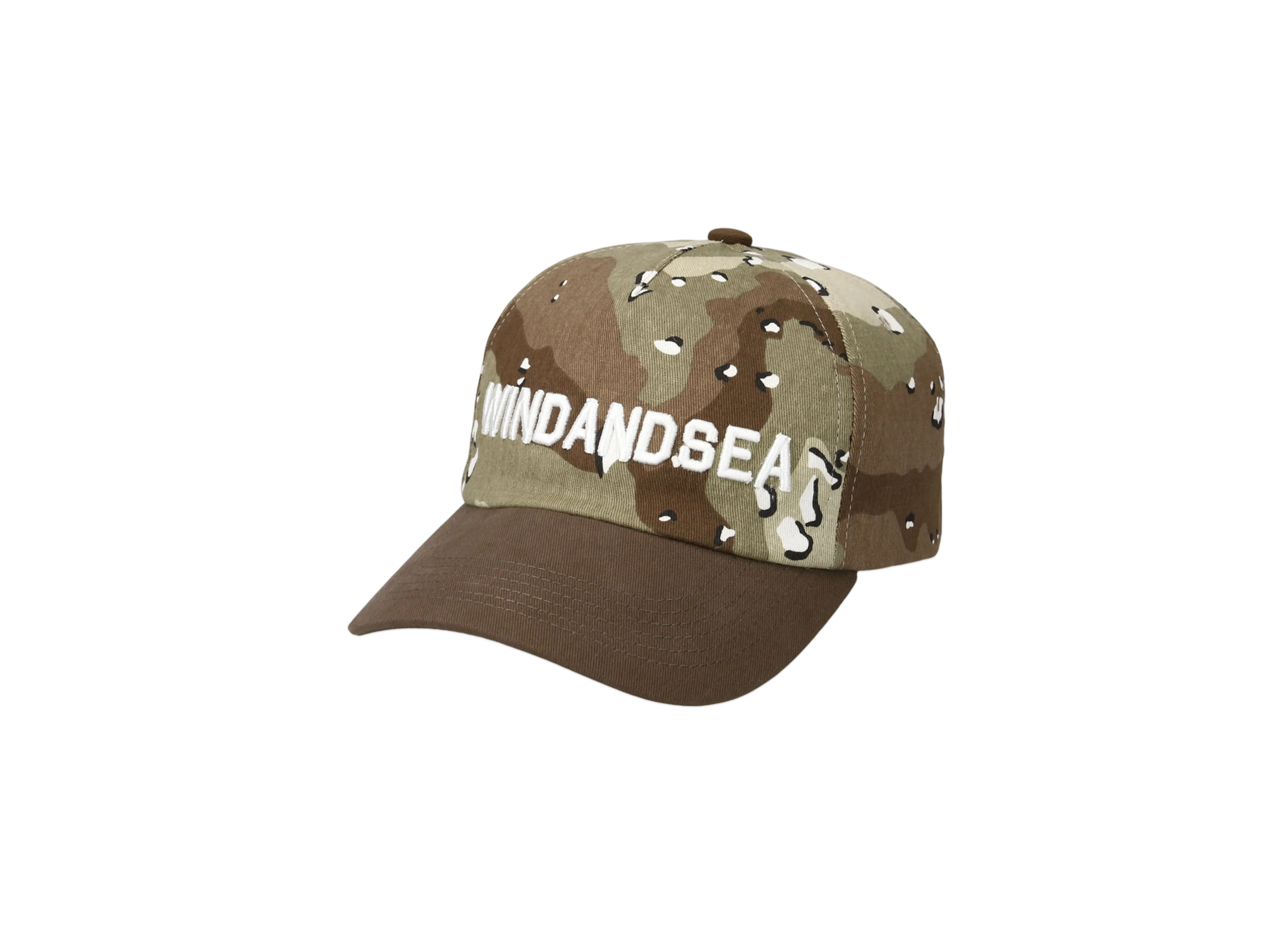 WIND AND SEA Logo Cap "Brown_Multi"