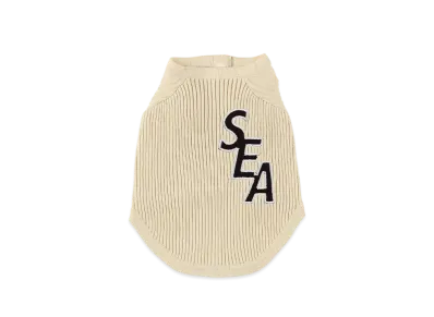 WIND AND SEA Dog Patch Sweater "Ivory"