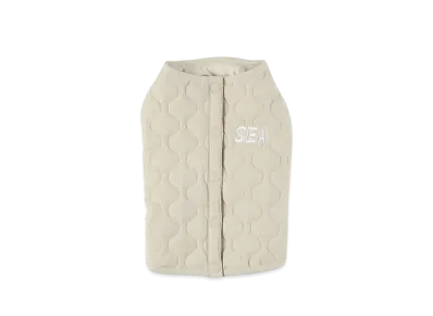 WIND AND SEA Dog Quliting Outer "Beige"