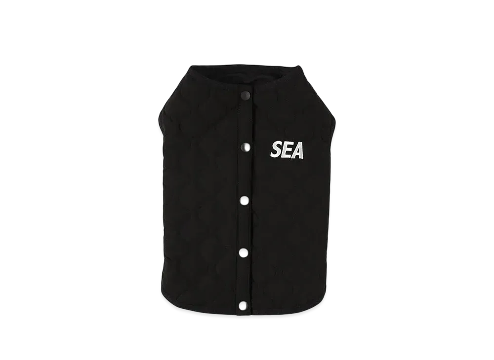 WIND AND SEA Dog Quliting Outer "Black"