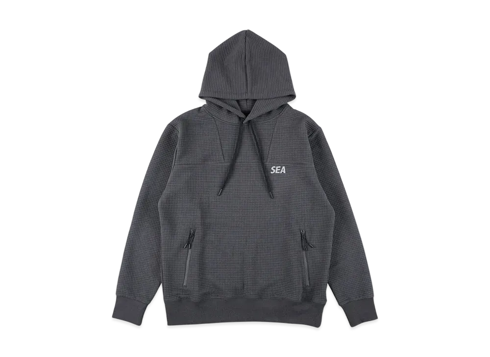 WIND AND SEA ES Tex Dimensional Hooded Sweatshirt "Dark_Gray"