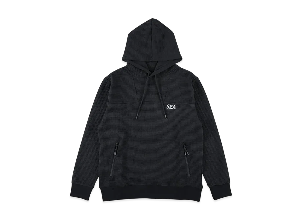 WIND AND SEA ES Tex Dimensional Hooded Sweatshirt "Black"