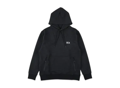 WIND AND SEA ES Tex Dimensional Hooded Sweatshirt "Black"